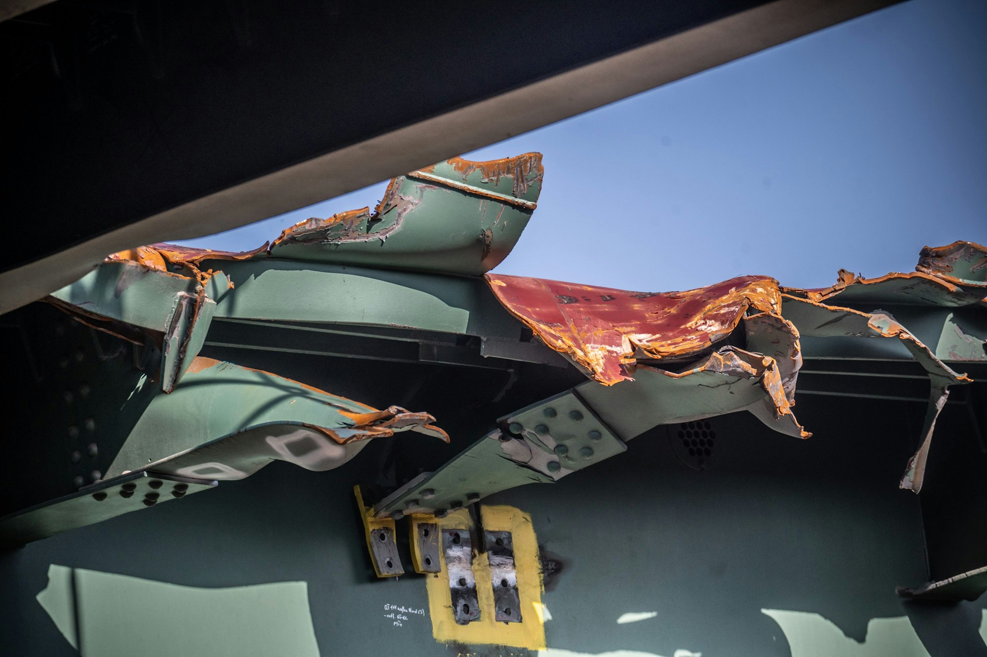 Die Hochstraße A (ehemals die Autobahn 1) in der Dhünnaue wird abgebrochen.