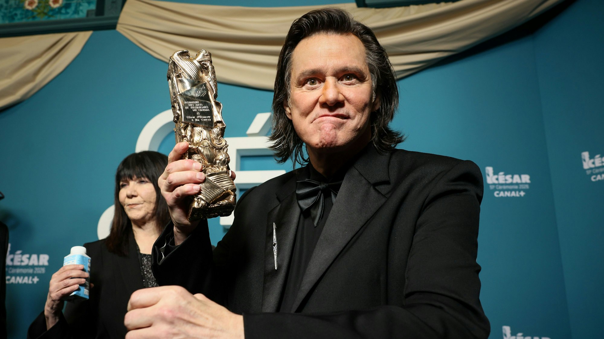 Jim Carrey in Paris.