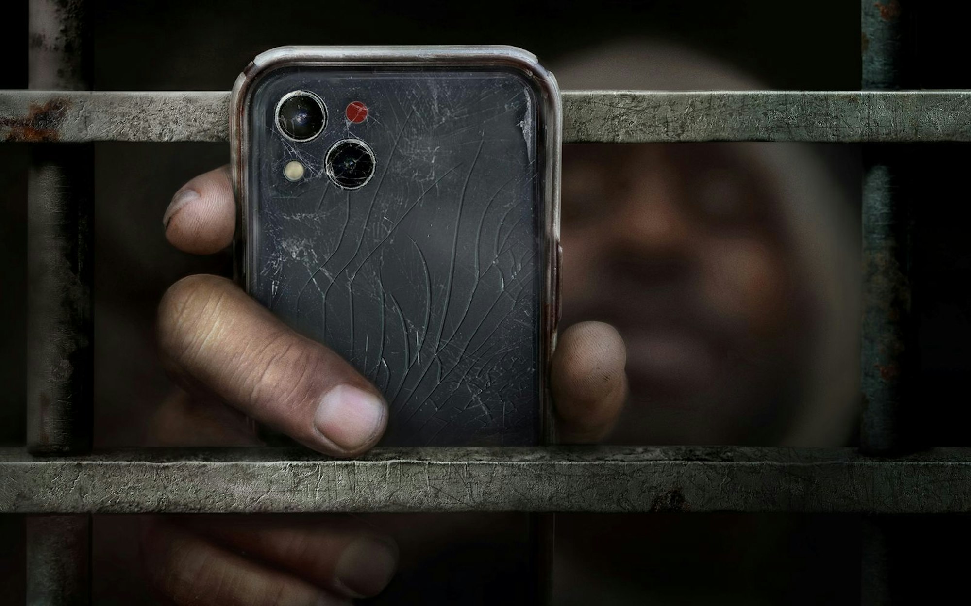 Einzig Handyaufnahmen Gefangener geben in der HBO-Doku Einblicke hinter Gittern. Journalisten sind in US-Haftanstalten aus Sicherheitsgründen nicht zugelassen. (Bild: Home Box Office)