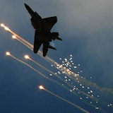 Eine F15 des israelischen Militärs (Symbolfoto)