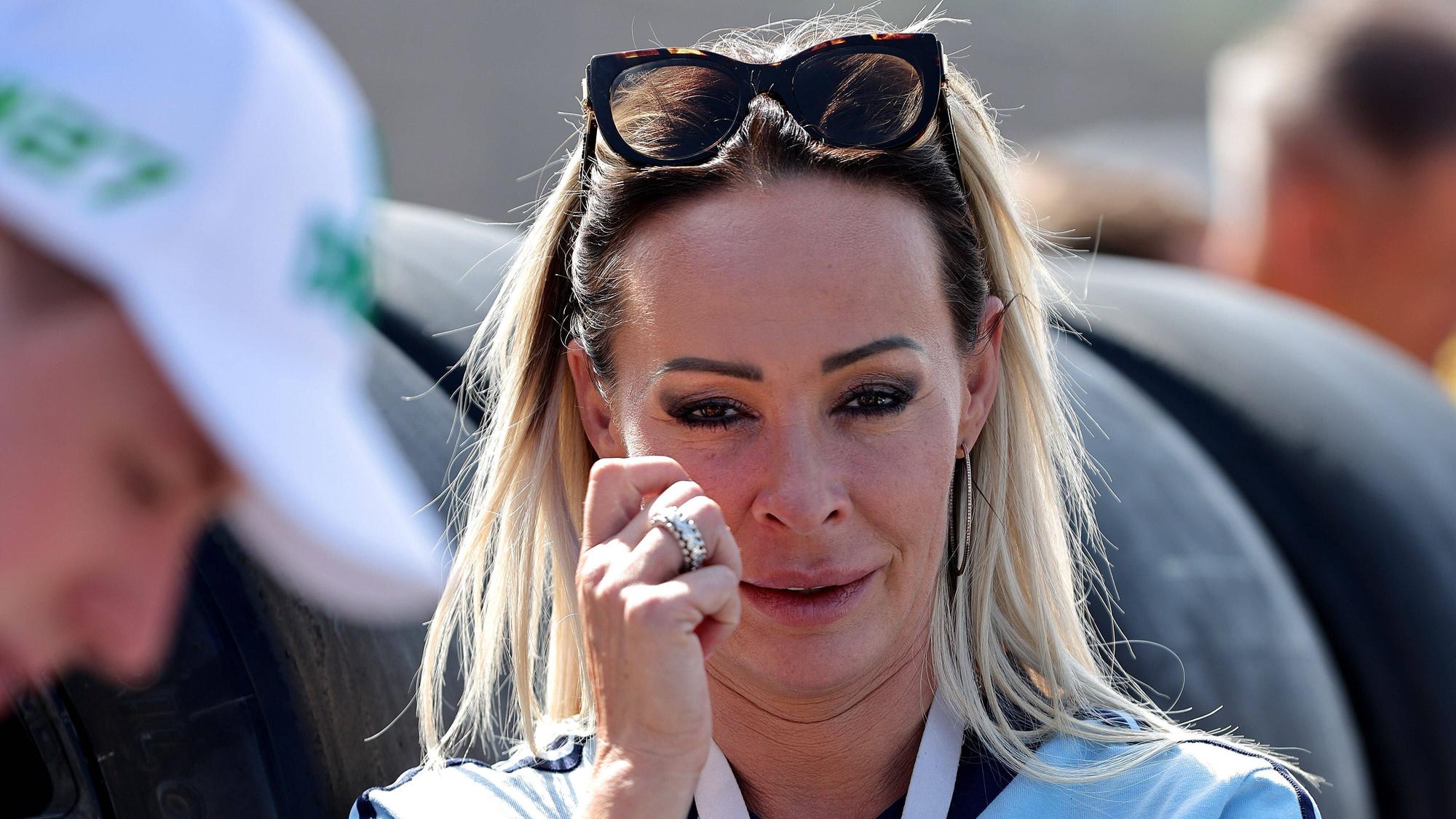 Cora Schumacher beim DTM-Lauf auf dem Nürburgring.