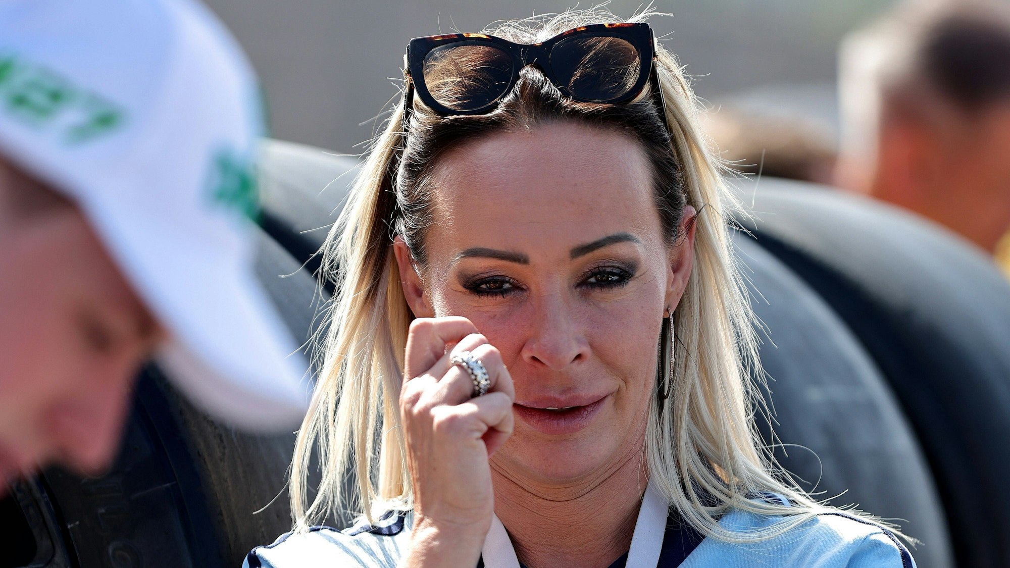 Cora Schumacher beim DTM-Lauf auf dem Nürburgring.