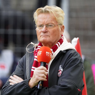 Michael Trippel an seinem Arbeitsplatz im Rhein-Energie-Stadion