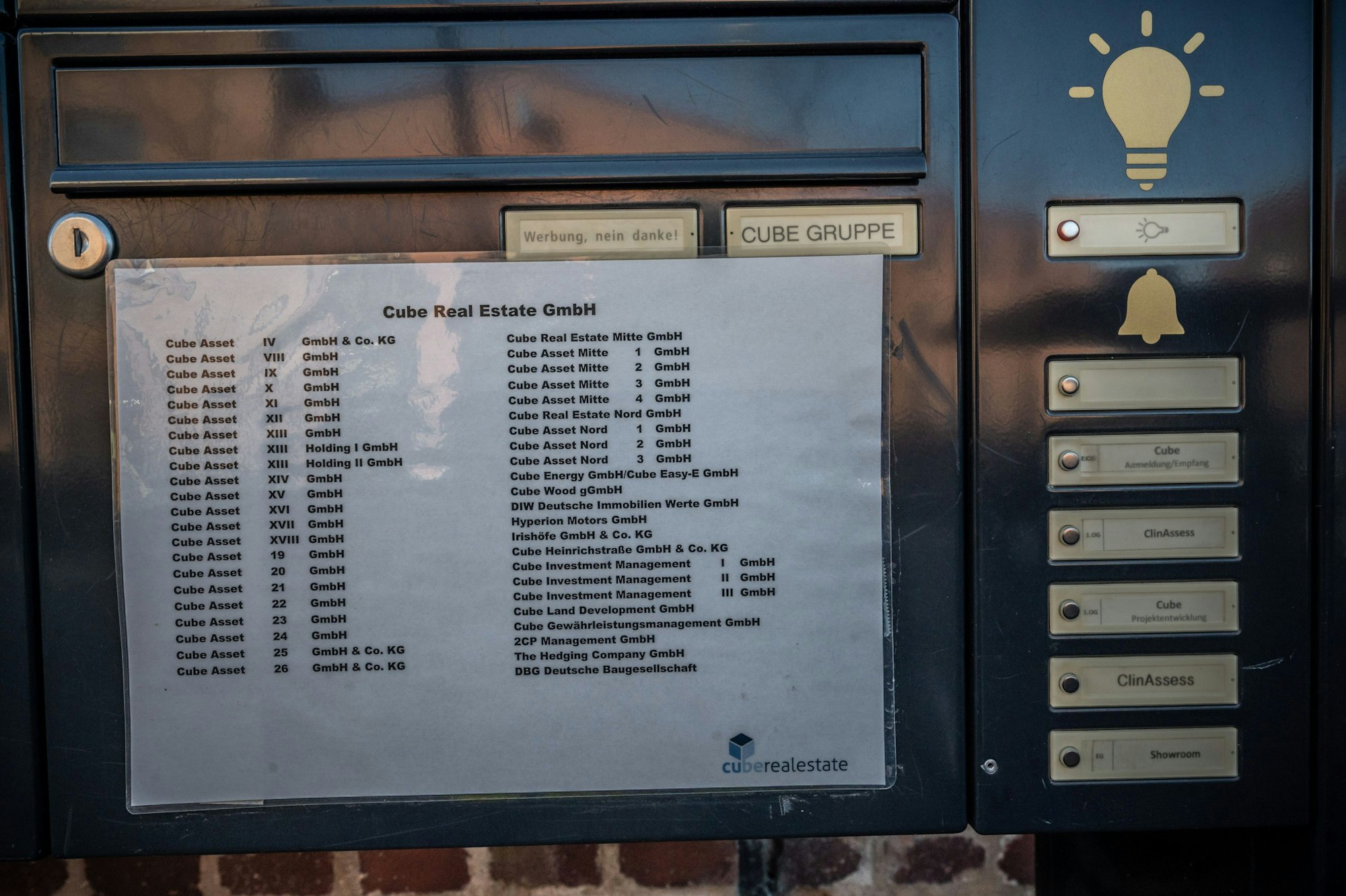 Tochtergesellschaften Cube Real Estate Bahnstadt Opladen. Bild: Ralf Krieger