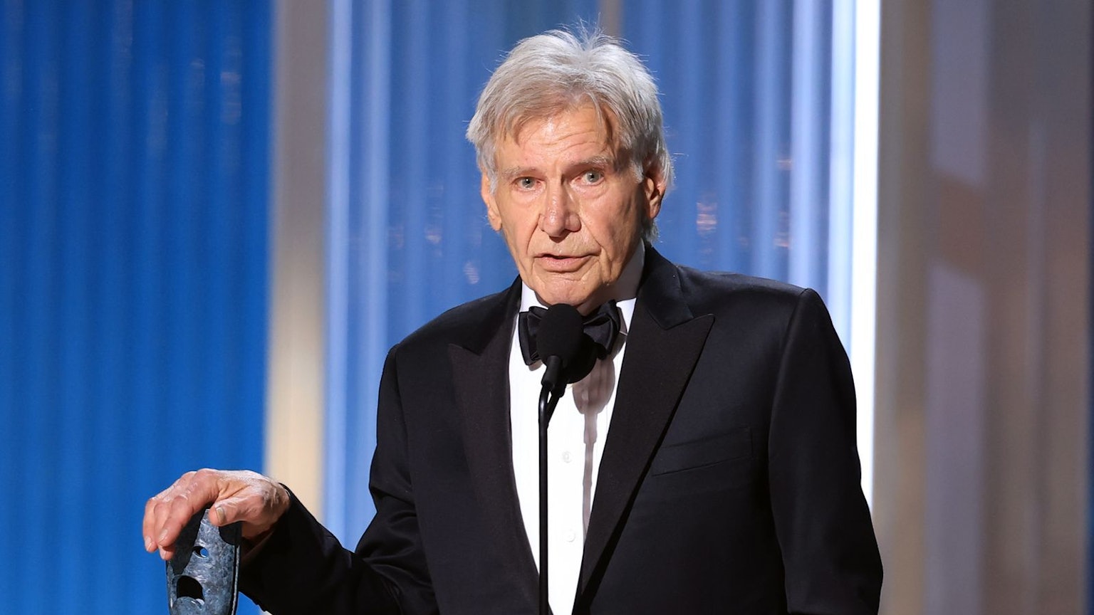 Harrison Ford wurde am Wochenende für sein Lebenswerk geehrt. (Bild: 2026 Getty Images/Matt Winkelmeyer)