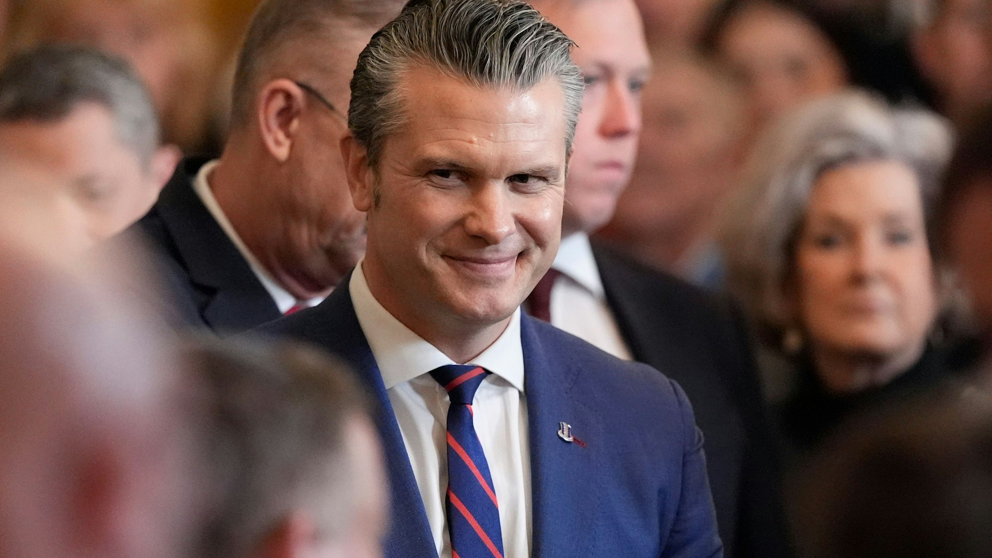 Verteidigungsminister Pete Hegseth wird auch Kriegsminister genannt.