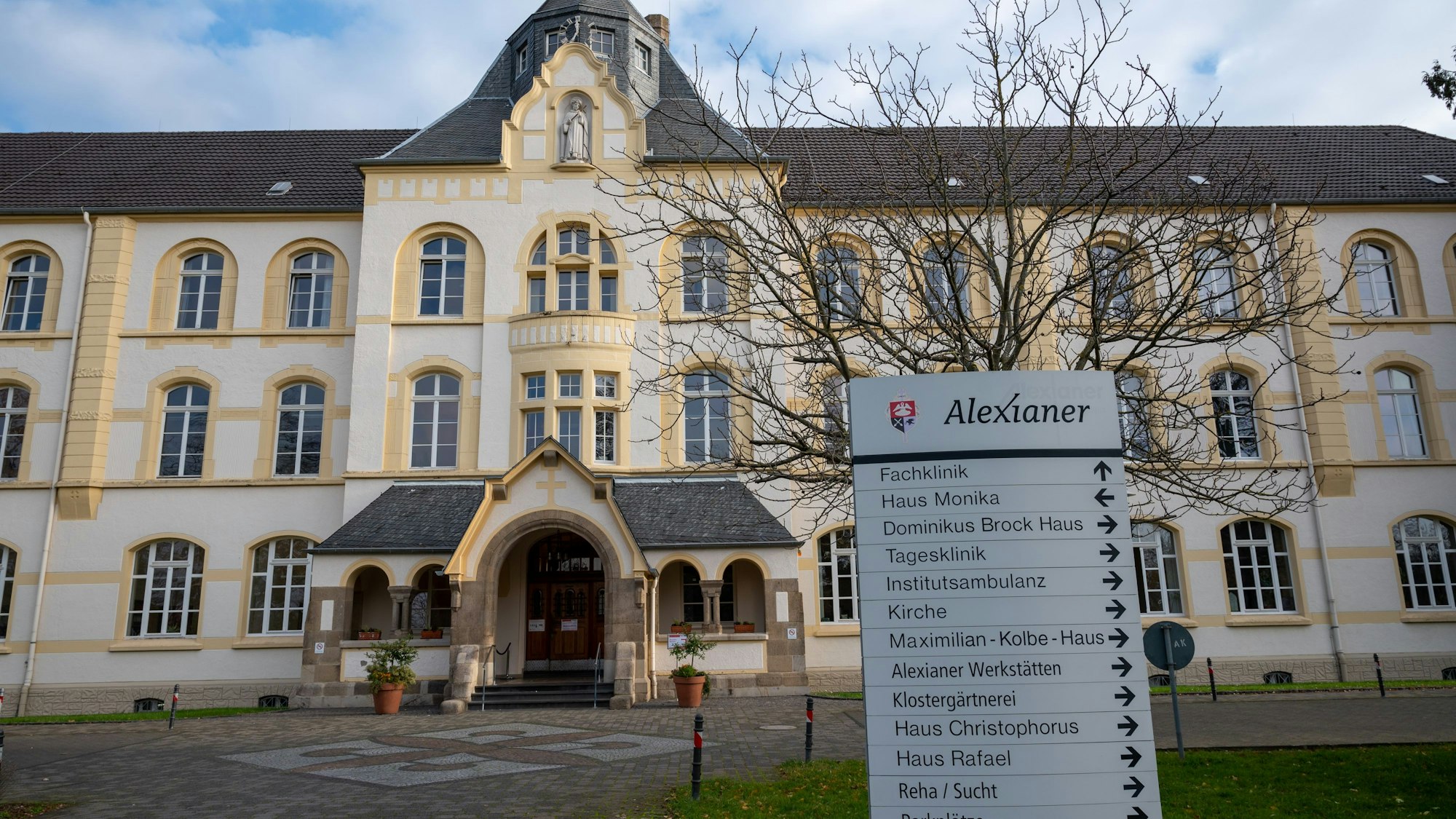 Blick auf ein Gebäude