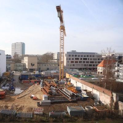 Die Einsturzstelle des Stadtarchivs am Waidmarkt wird noch bis zum Jahr 2032 eine Baustelle sein.