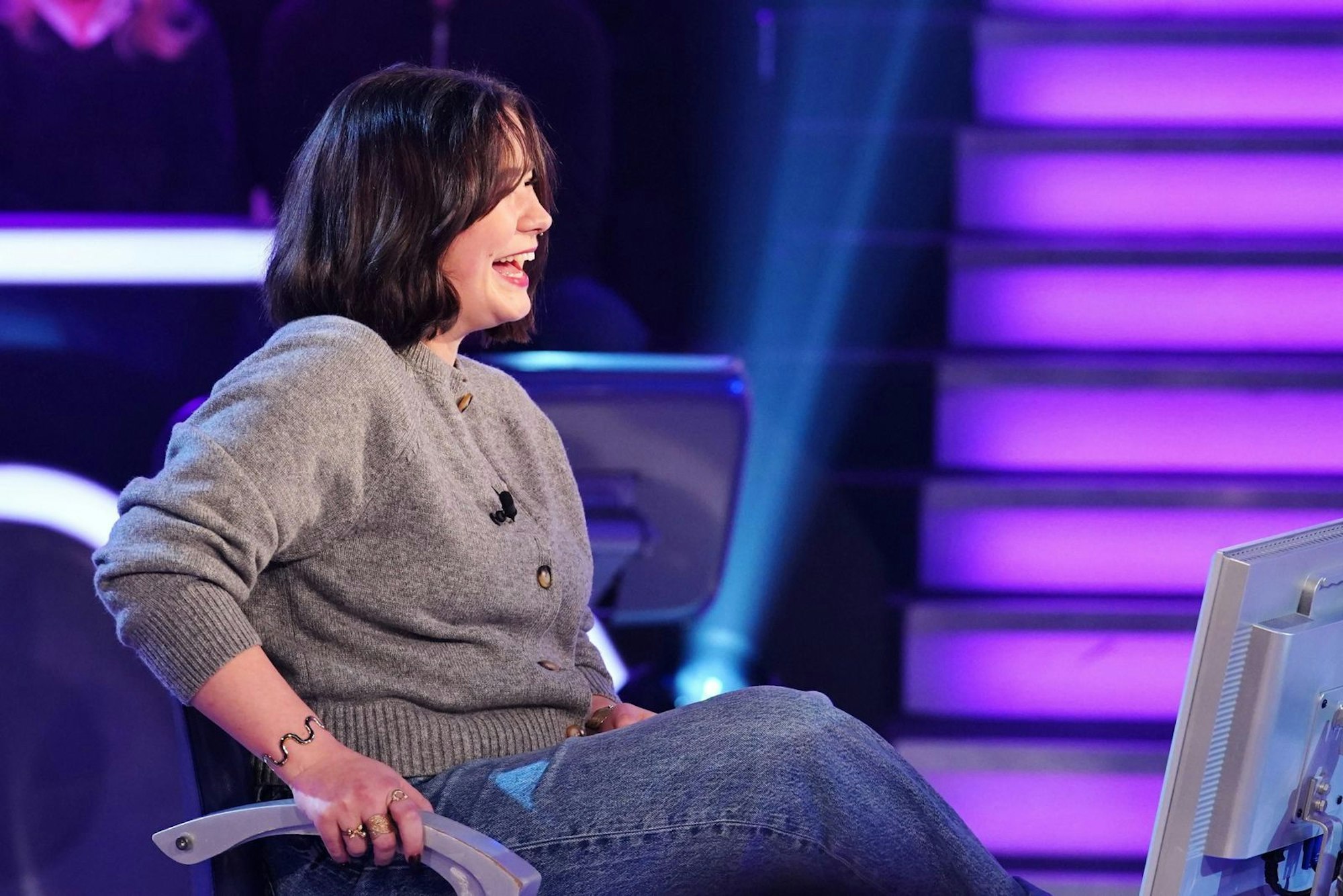 Moema Scocci studiert auf Grundschullehramt. Sie darf nächstes Mal um 1.000 Euro weiterspielen. (Bild: RTL / Stefan Gregorowius)