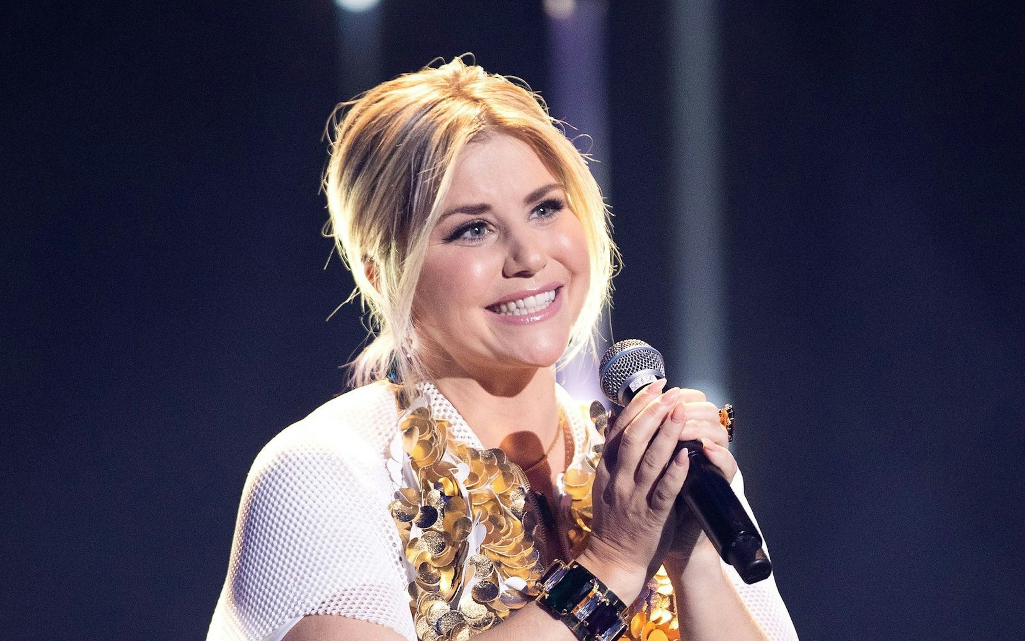 Auf der Musikbühne ist Beatrice Egli in ihrem Element, aber was sucht die Schlagersängerin in der Casting-Sendung „Germany's Next Topmodel“? (Bild: 2020 Getty Images/Andreas Rentz)