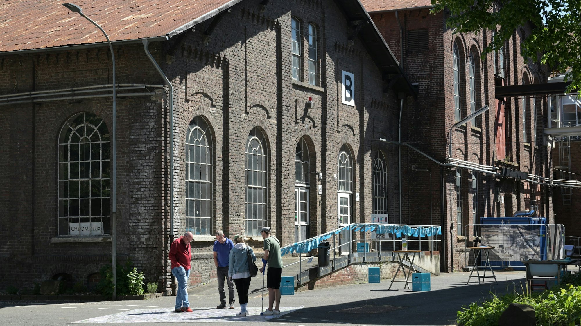 Das Foto zeigt die Zentralwerkstatt