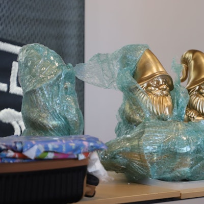 In diesen goldenen Gartenzwergen war das Ketamin versteckt