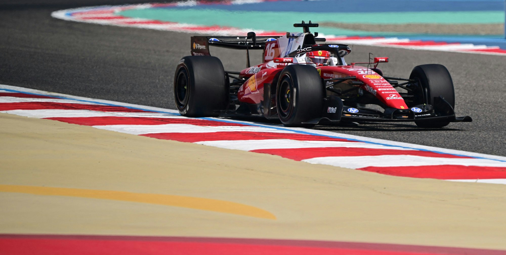Charles Leclerc konnte mit dem Drehflügel im Ferrari die beste Rundenzeit hinlegen.