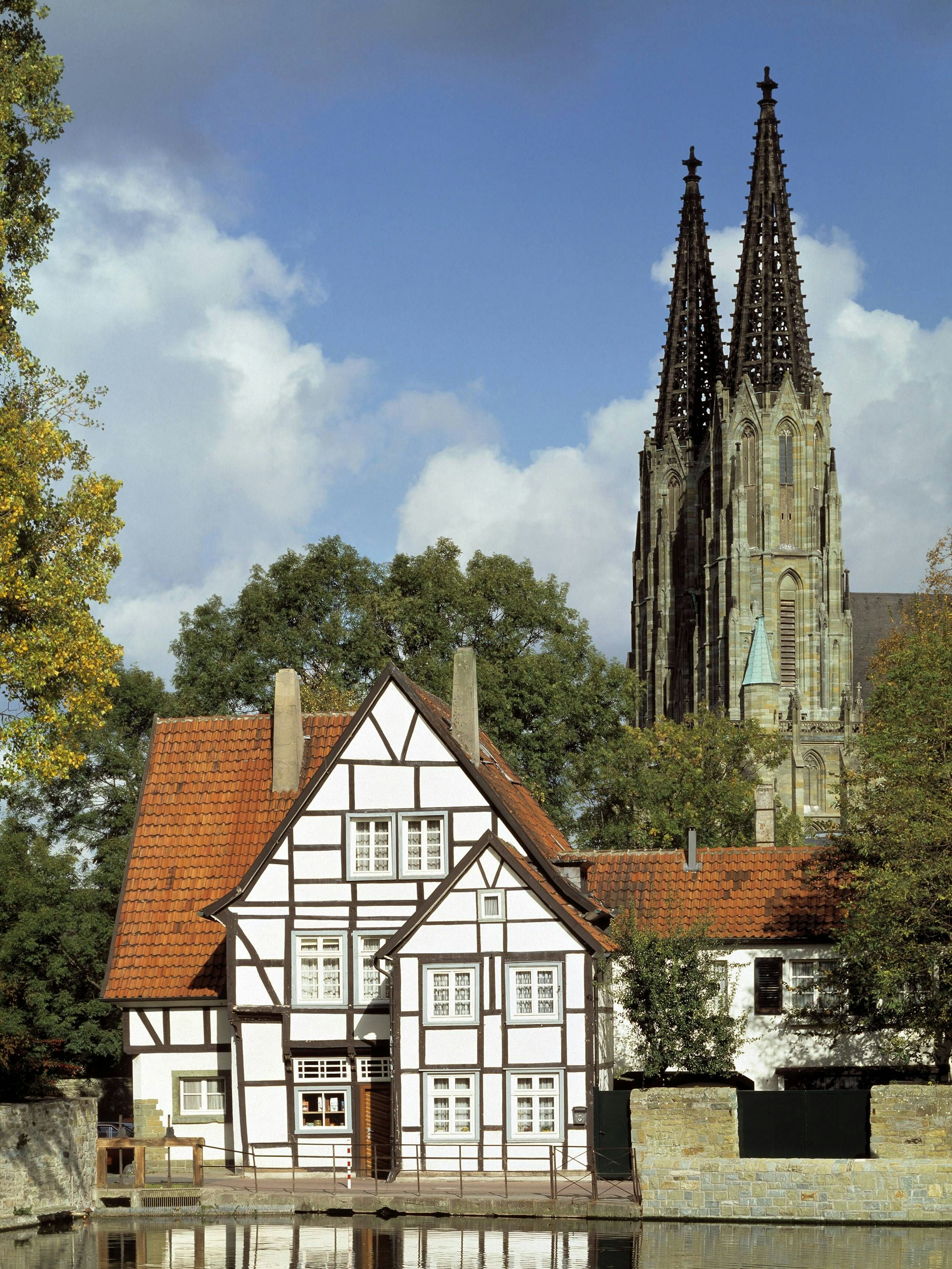 Bildnummer: 50545839 Datum: 15.09.2003 Copyright: imago/Werner Otto Die Die Wiesenkirche in Soest