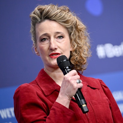 Die Direktorin der Berlinale, Tricia Tuttle, spricht bei der Preisverleihung der unabhängigen Jurys im Rahmen der Berlinale.
