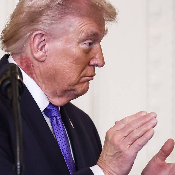 US-Präsident Donald Trump am Montag (2. März) bei einer Zeremonie im Weißen Haus.