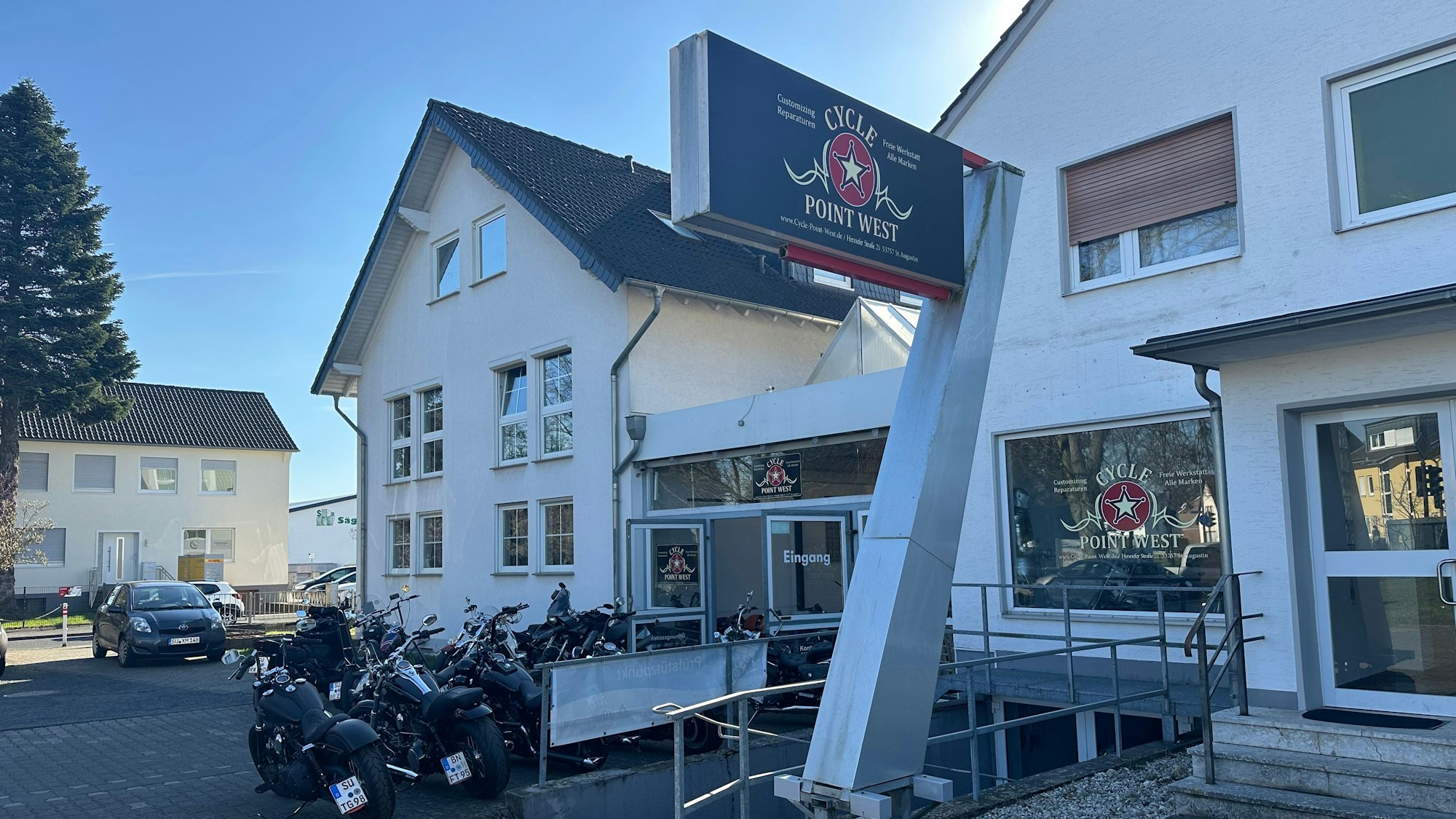 Das neue Ladenlokal vom Cycle Point West liegt an der Hennefer Straße 21.