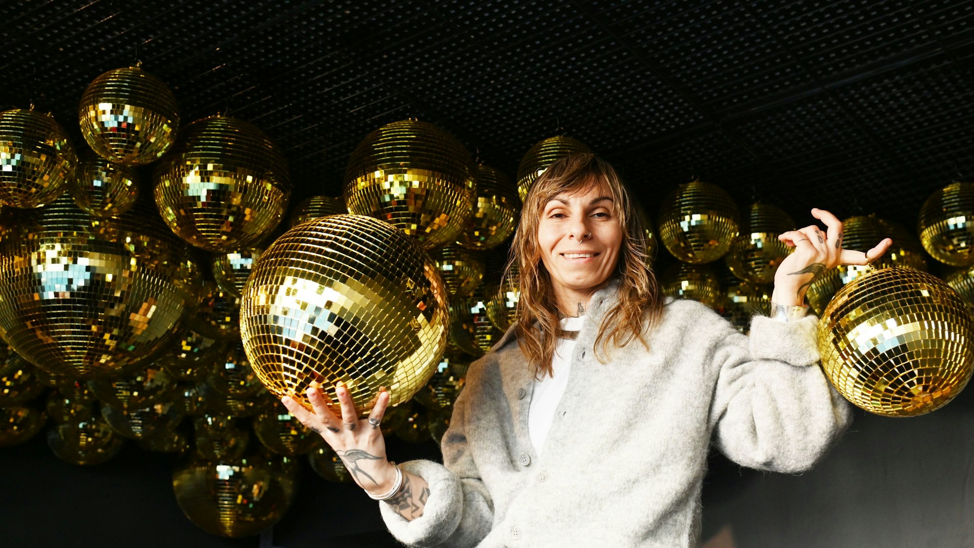 Payman Neziri ist Betreiberin der Boize Bar und hat auf der Aachener Straße die Räume der Tausend Bar übernommen.