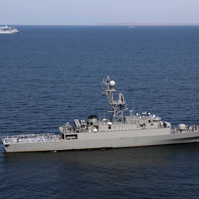 Die iranische Fregatte „Dena“ wurde im Indischen Ozean versenkt. (Archivbild)