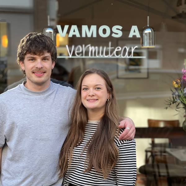 LInda und Tom Ruckes haben gerade die Vermut-Bar A Ver geöffnet.