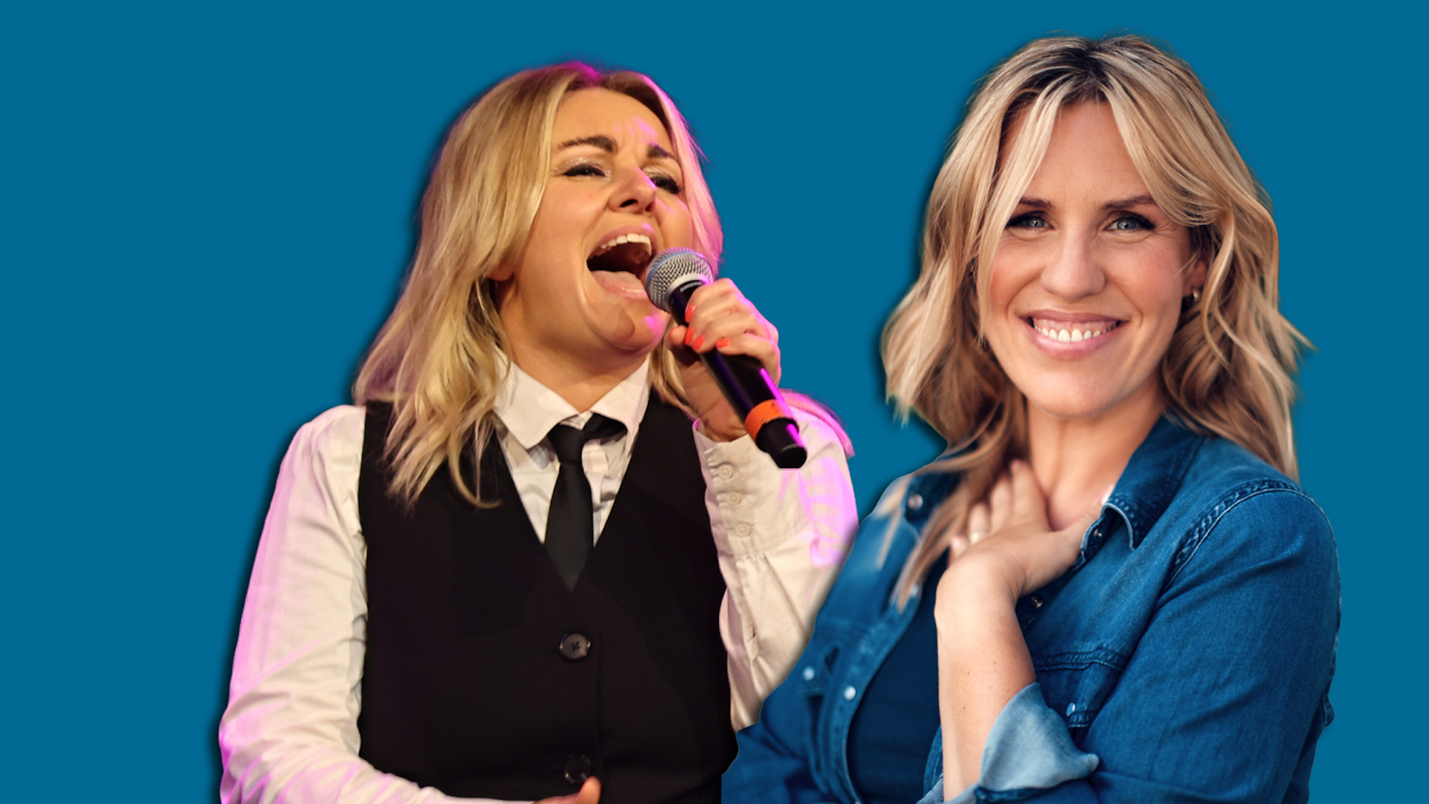 Nici Kempermann und Nicole Staudinger (r.)