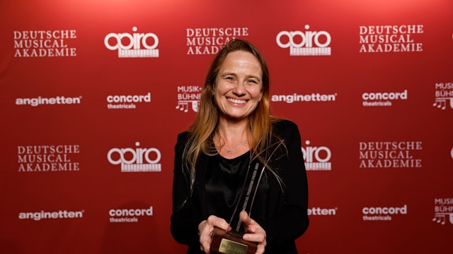Deutscher Musical Theater Preis 2025 - Auszeichnung für Vera Bolten für die Beste Regie