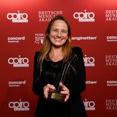 Deutscher Musical Theater Preis 2025 - Auszeichnung für Vera Bolten für die Beste Regie