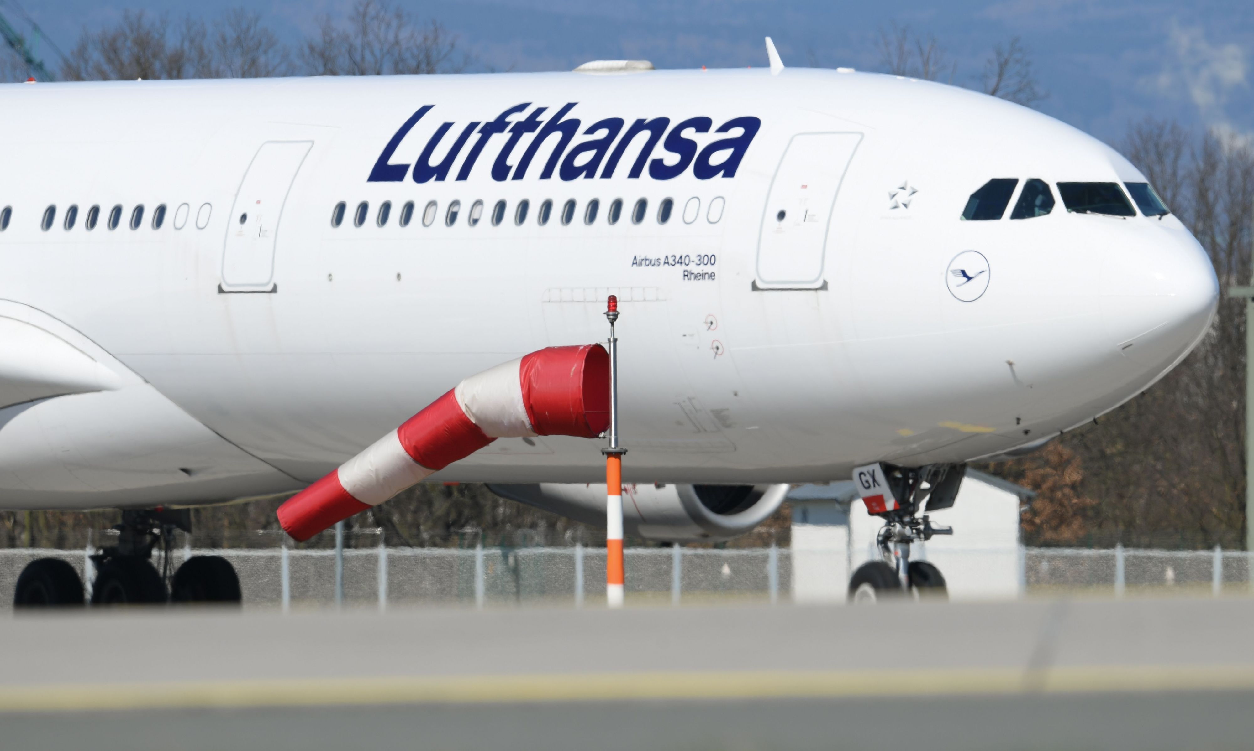 Airbus A340-300 der Lufthansa.