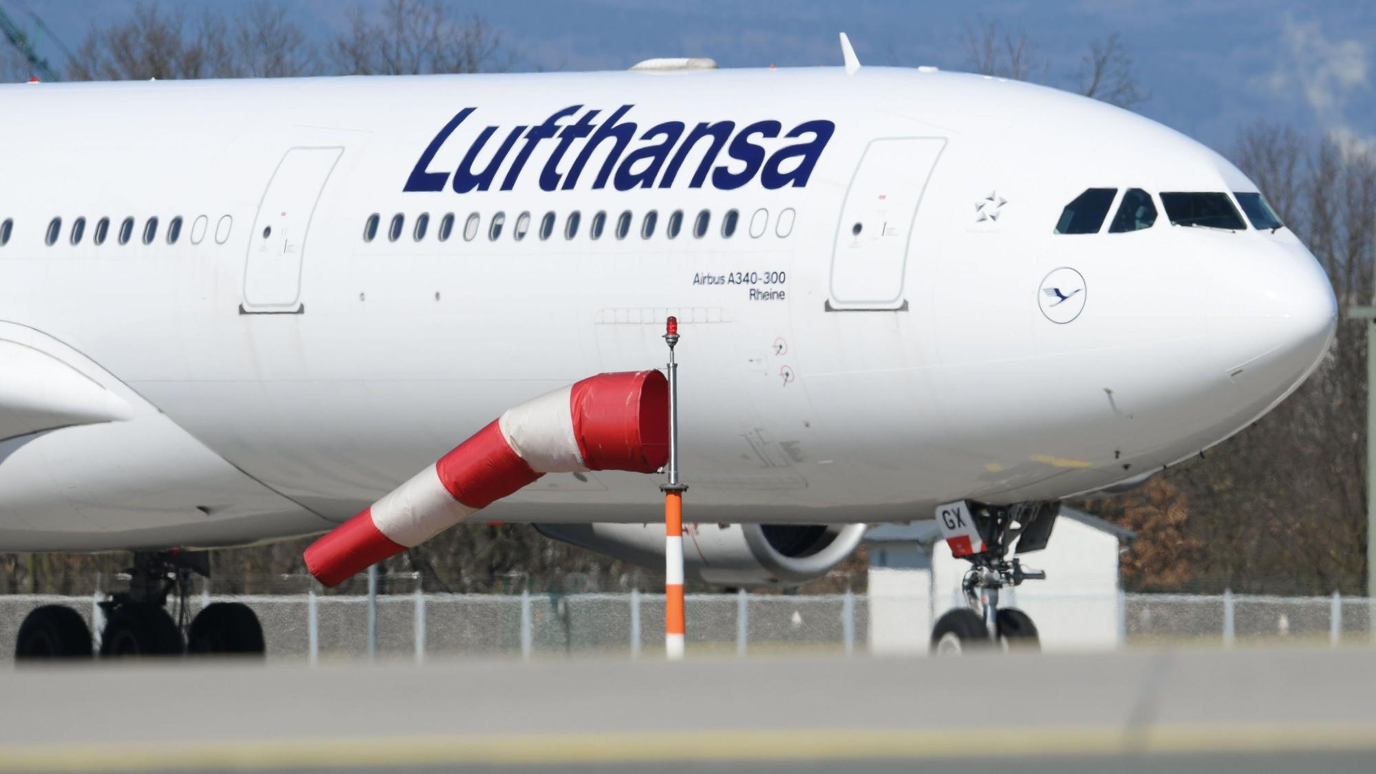 Airbus A340-300 der Lufthansa.