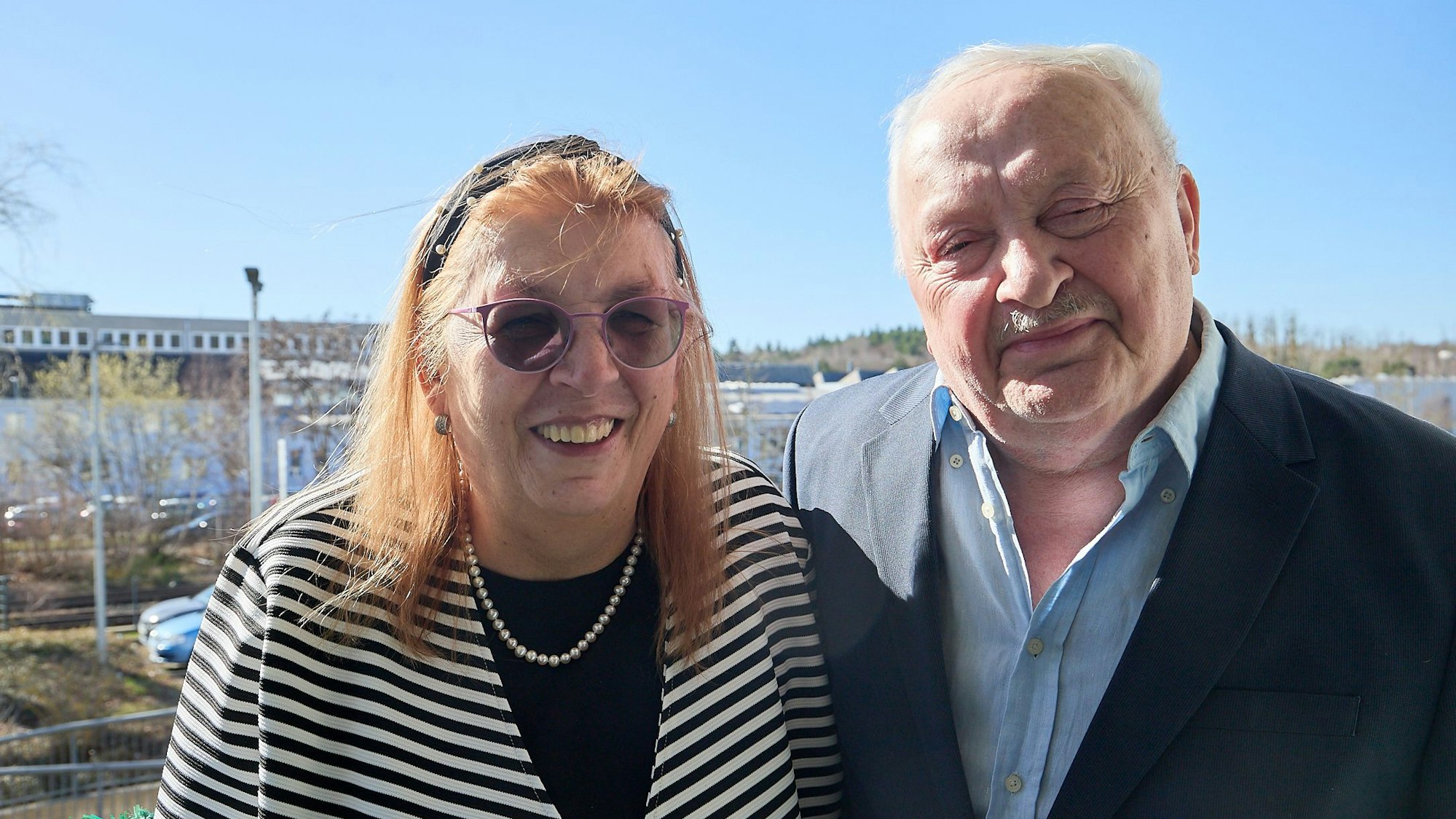 Porträtfoto der beiden Eheleute.