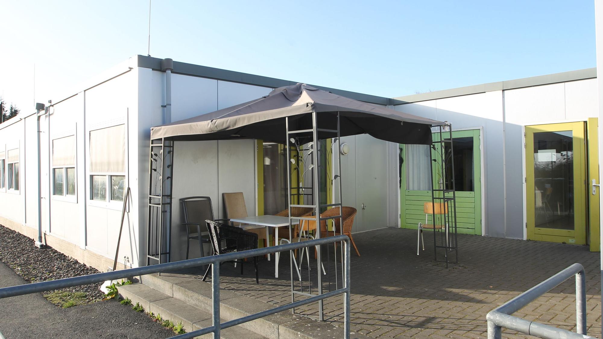 Flüchtlingsunterkunft in Containerbauweise