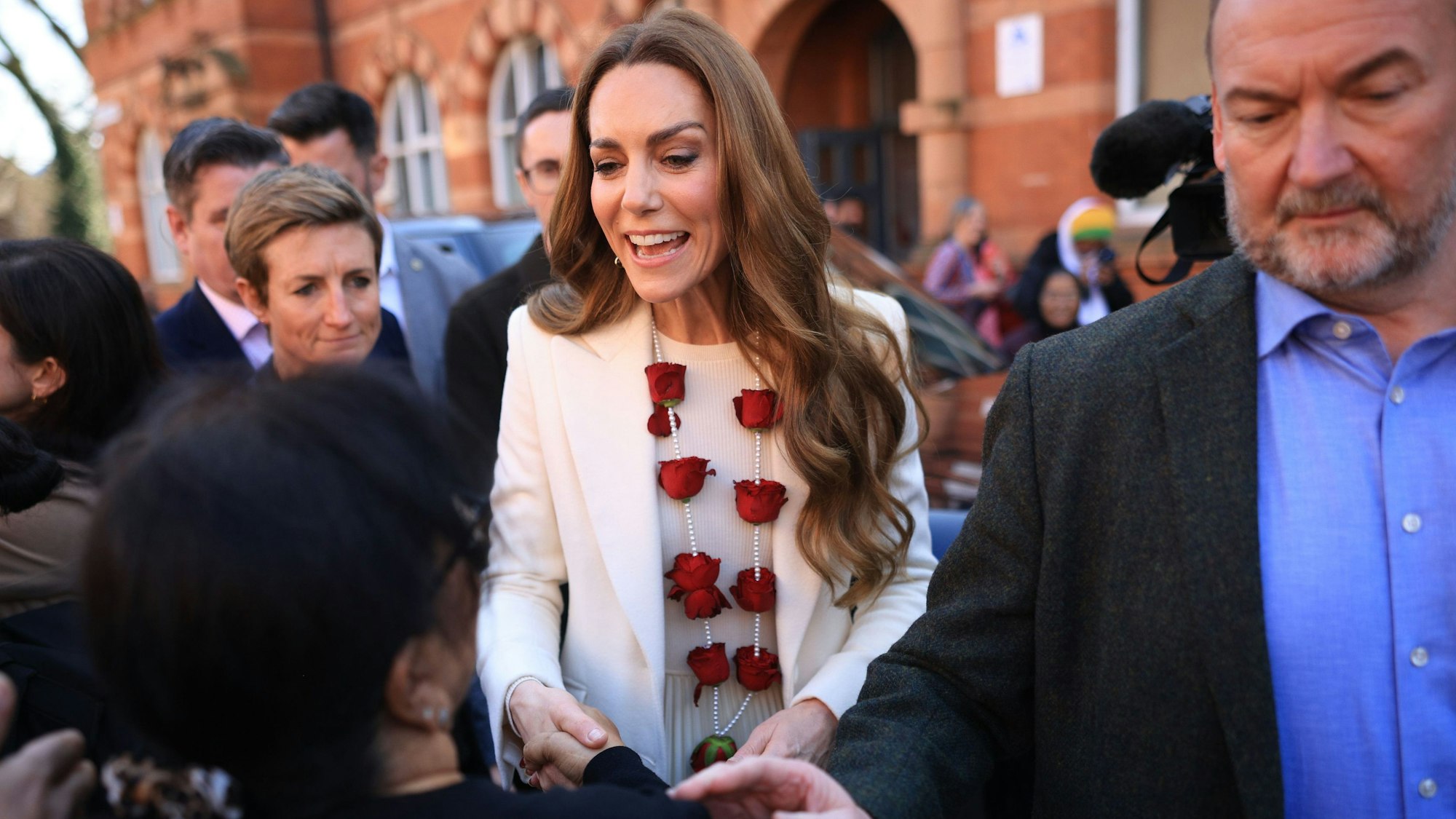Kate, Prinzessin von Wales besucht Leicester, um die Kultur und das Erbe der britisch-indischen Gemeinschaft in der Stadt zu würdigen.