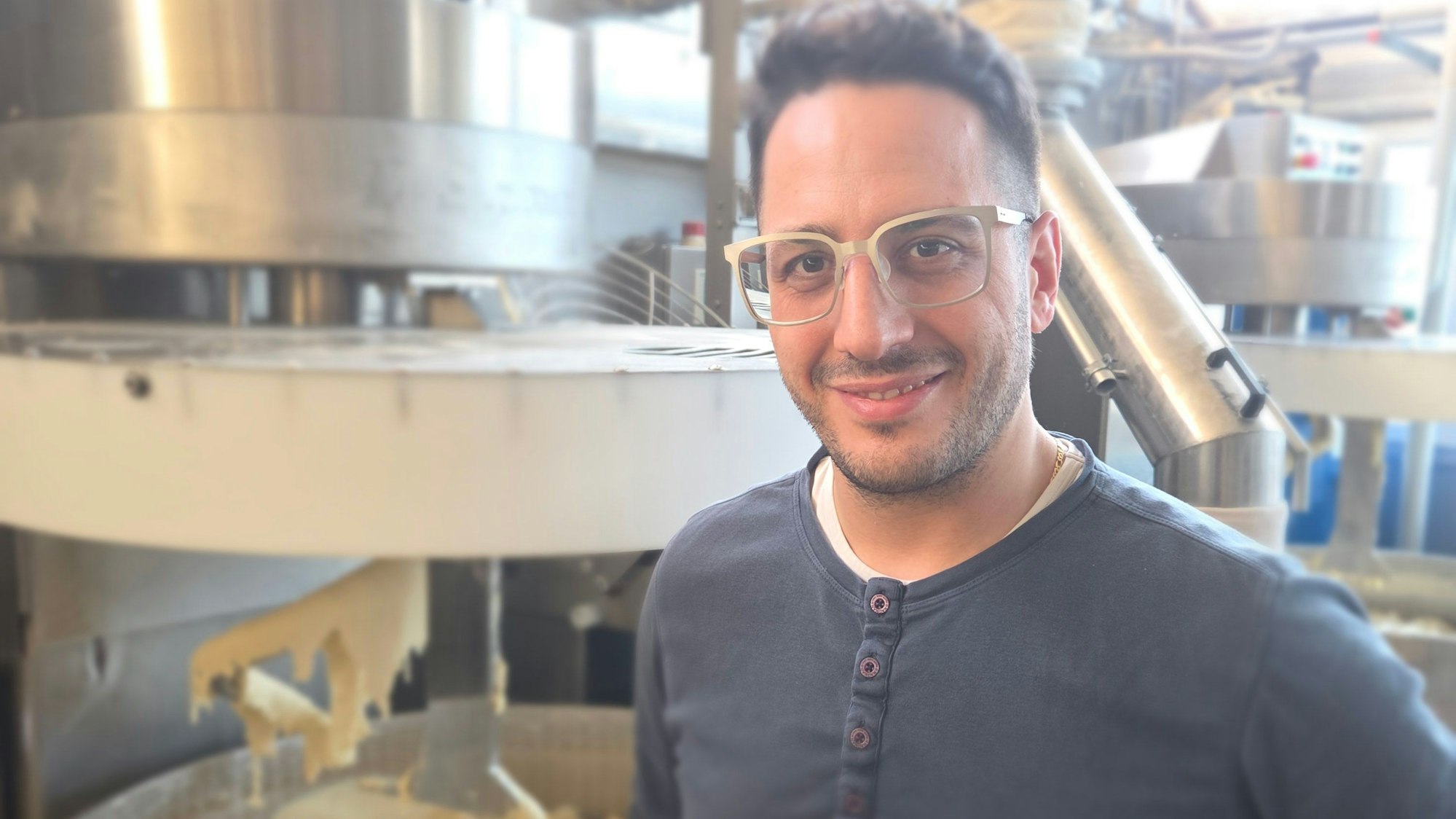 Salvatore Patané in der Backstube.