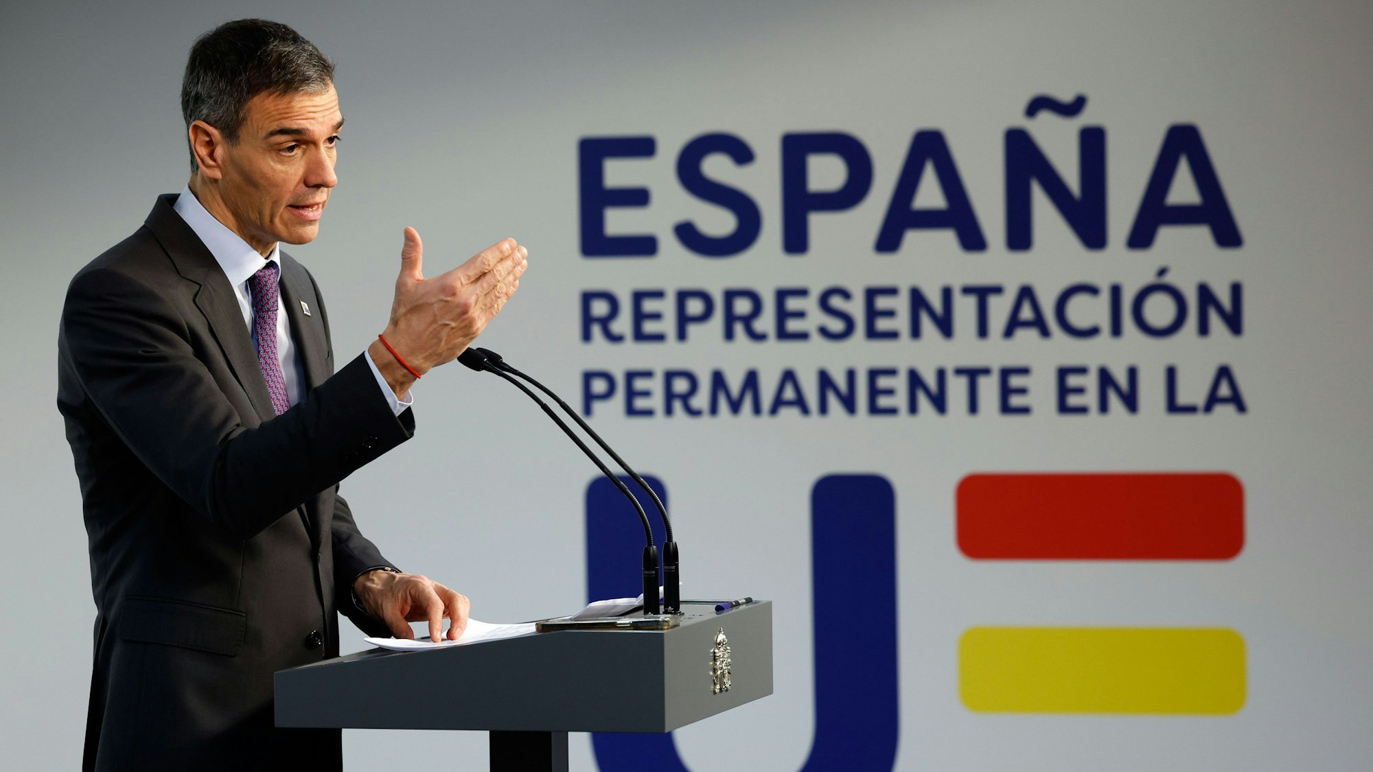 Pedro Sánchez, Ministerpräsident von Spanien. (Archivbild)