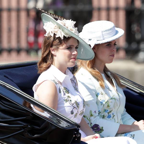 Prinzessin Eugenie und Prinzessin Beatrice bei „Trooping the Colour“. (Archivbild)