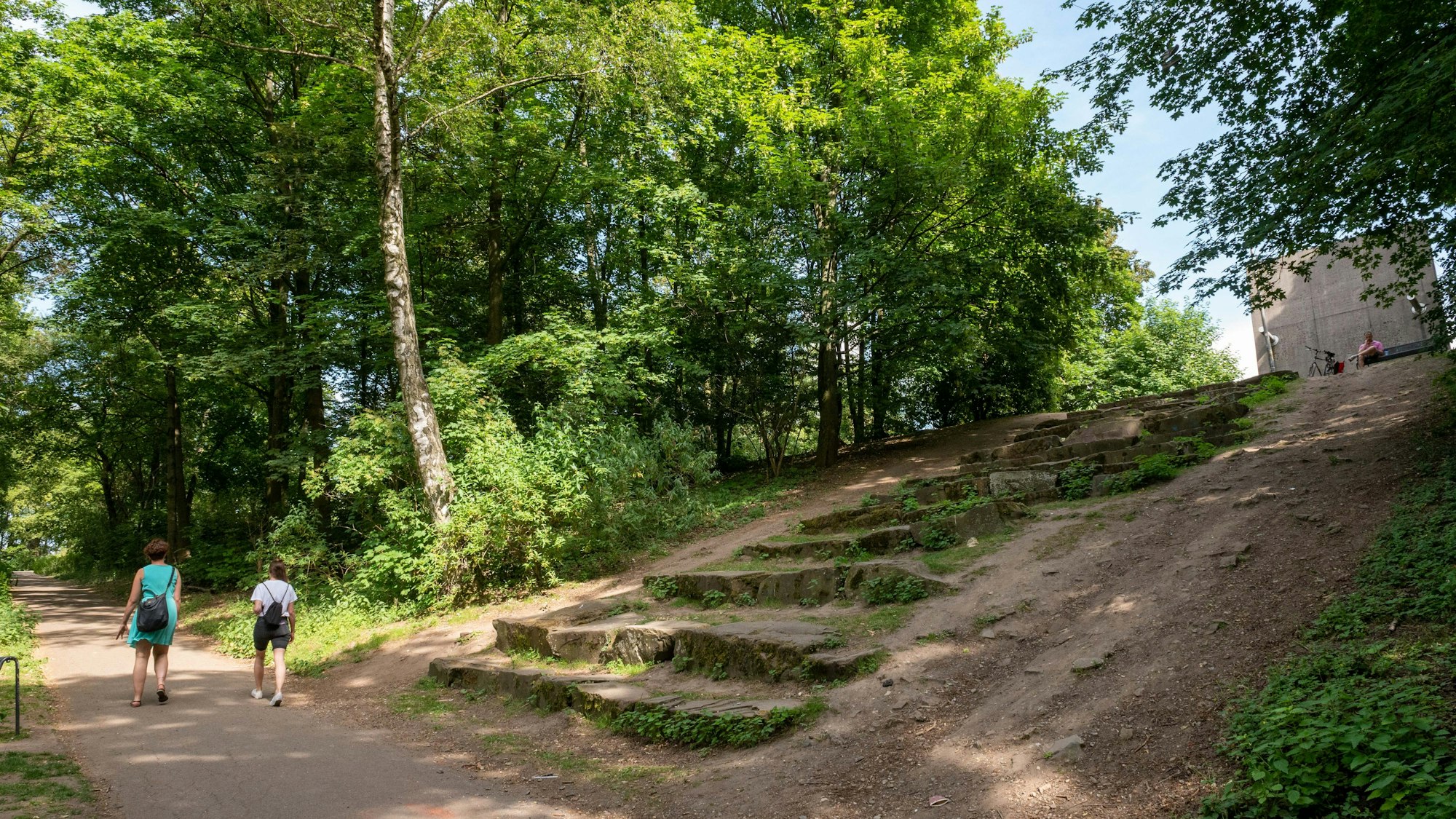 Steinterassen Herkulesberg.