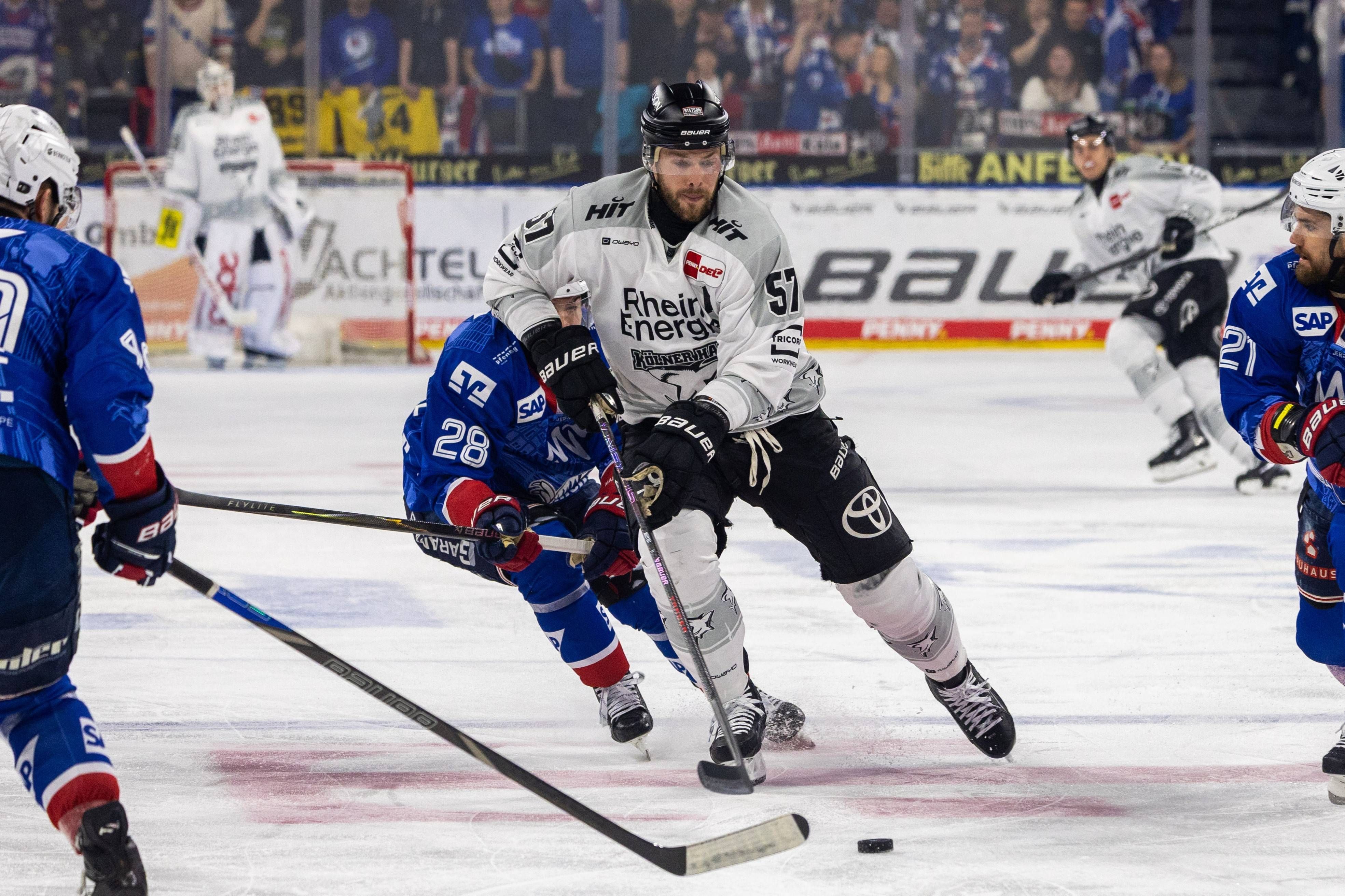 Die Kölner Haie treffen am 27. Oktober 2026 in der LANXESS arena auf die Adler Mannheim.