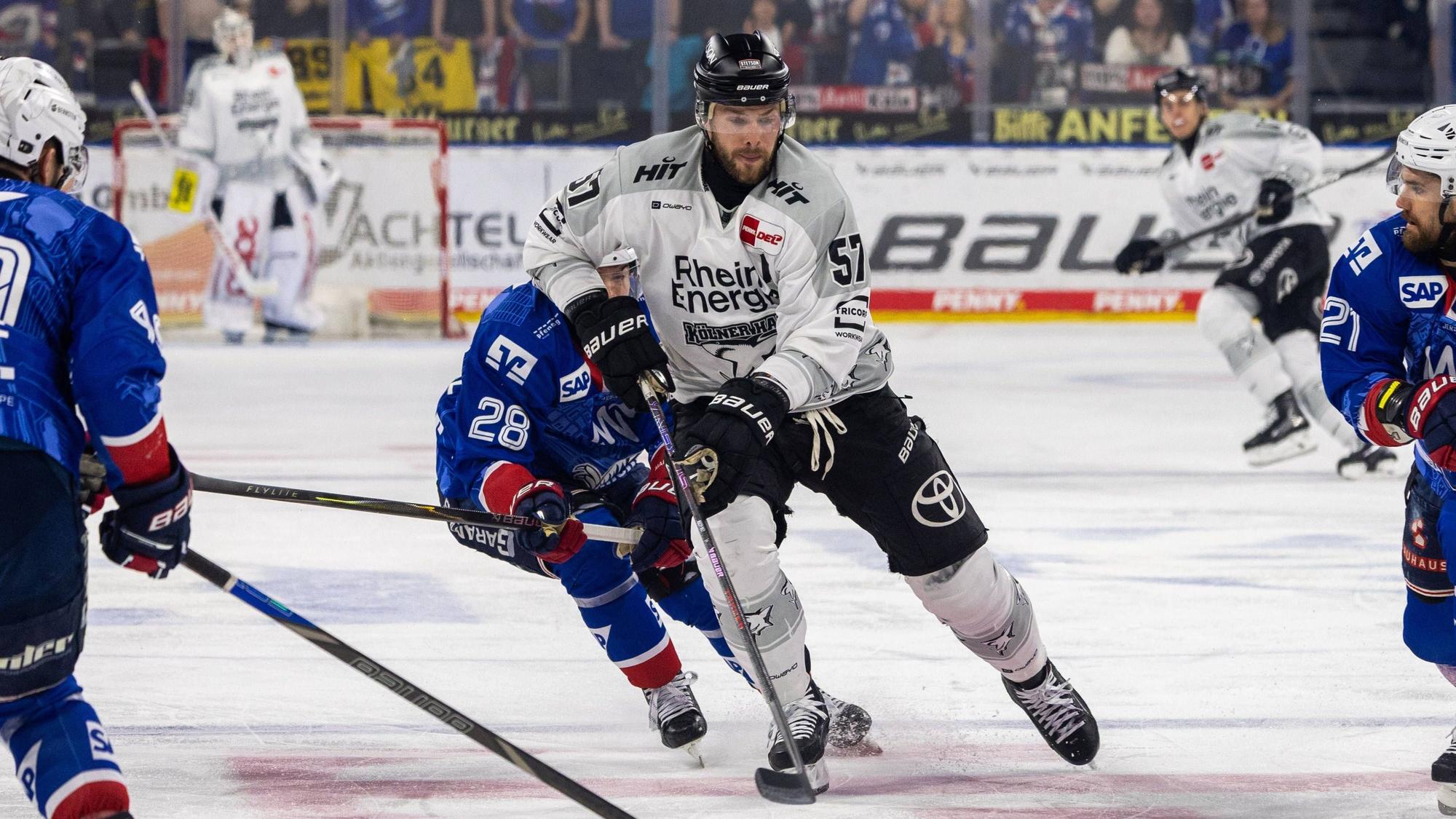 Die Kölner Haie treffen am 27. Oktober 2026 in der LANXESS arena auf die Adler Mannheim.