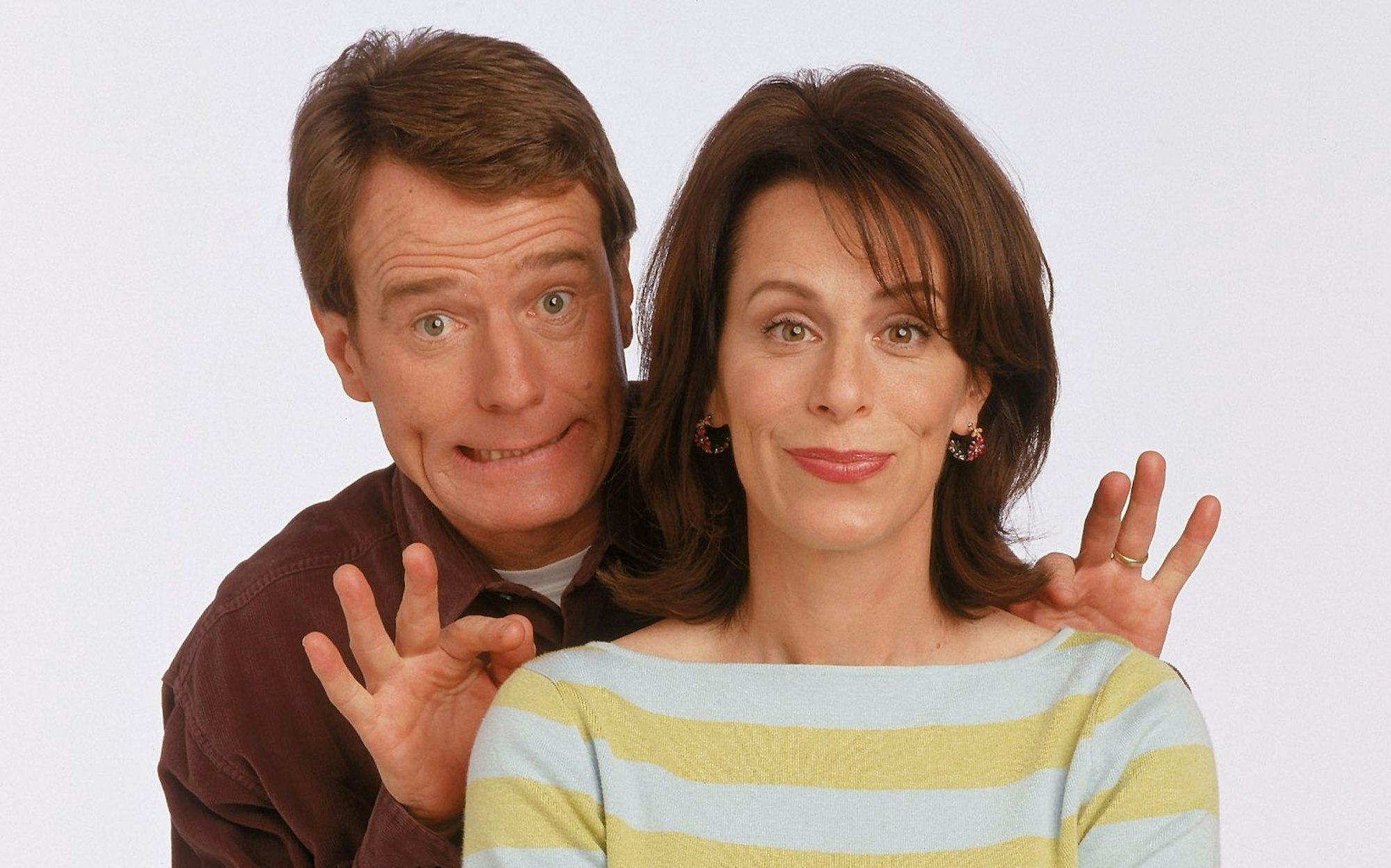 Seine erste große Rolle: In der Sitcom „Malcolm mittendrin“ spielte Bryan Cranston (Bild, Jane Kaczmarek) den leicht trotteligen Familienvater Hal. (Bild: Turbine)