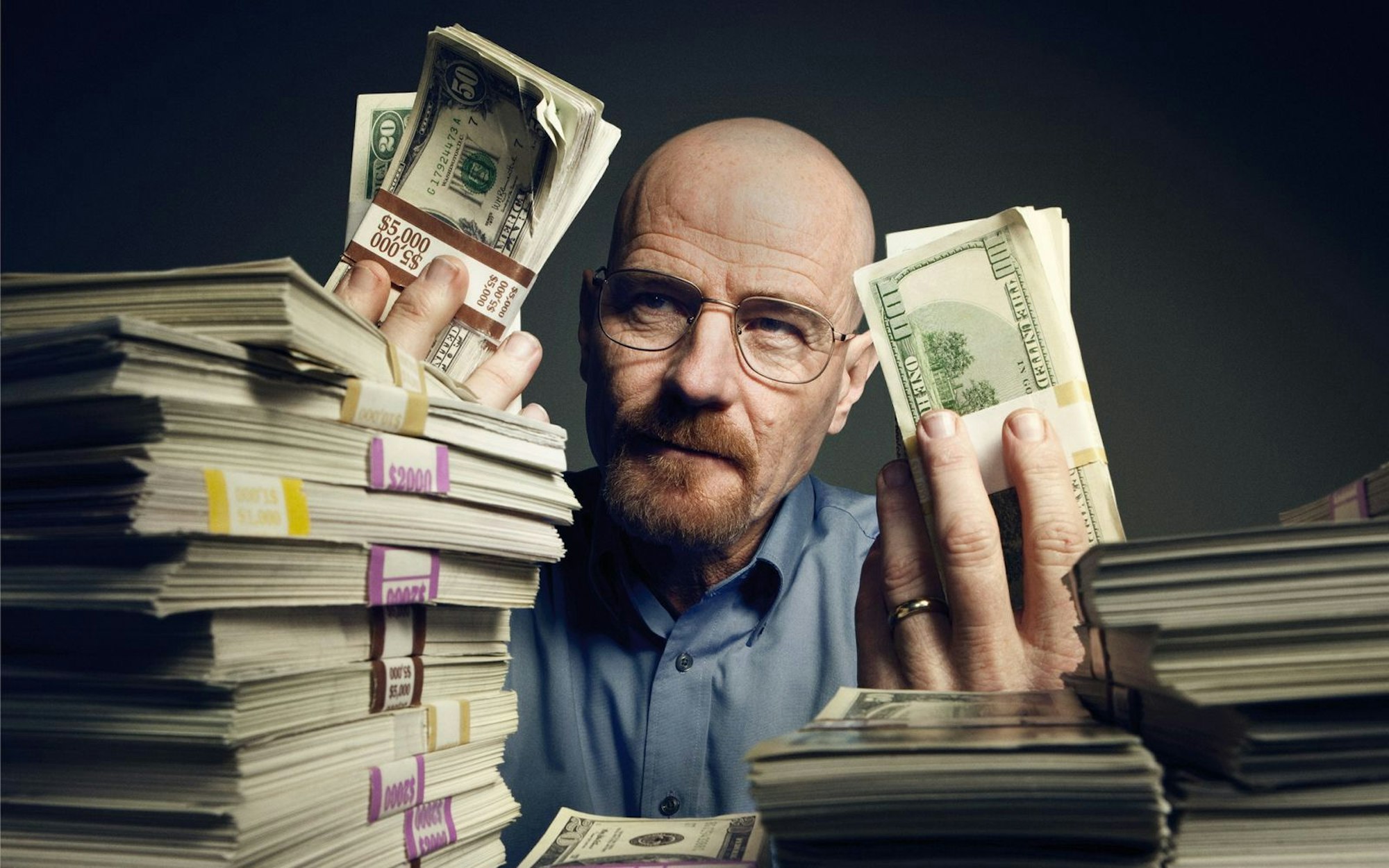 Als Chemielehrer, der zum Drogenbaron wird, schrieb Bryan Cranston in „Breaking Bad“ Seriengeschichte. (Bild: Sony)