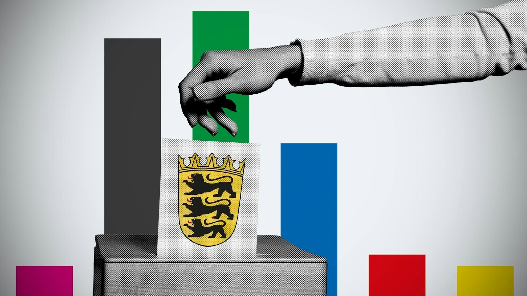 Die Wählerinnen und Wähler in Baden-Württemberg haben über einen neuen Landtag abgestimmt. .