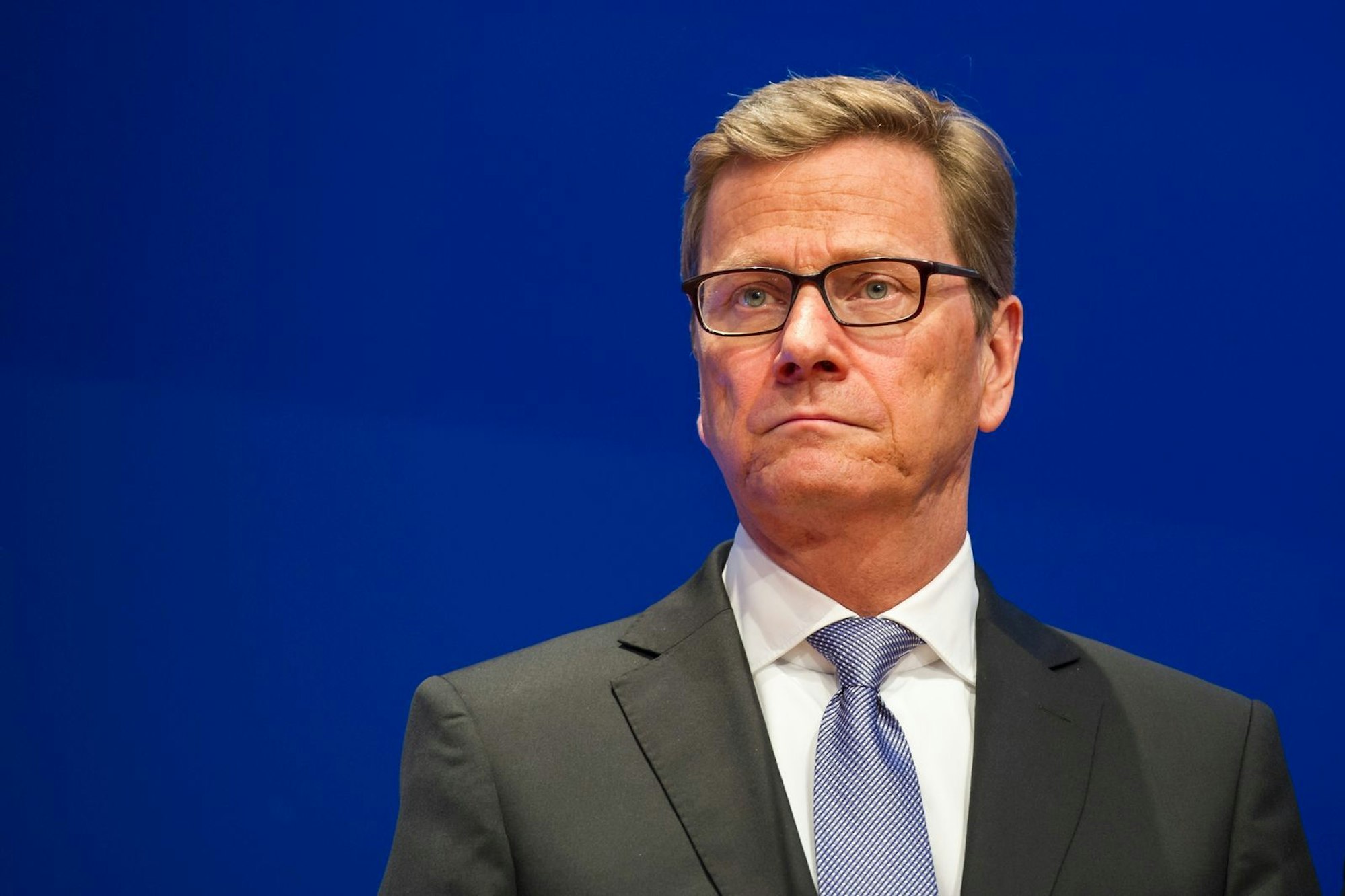 Im Juni 2014 wurde bei Guido Westerwelle Leukämie diagnostiziert. (Bild: 2013 Getty Images/Jens Schlueter)