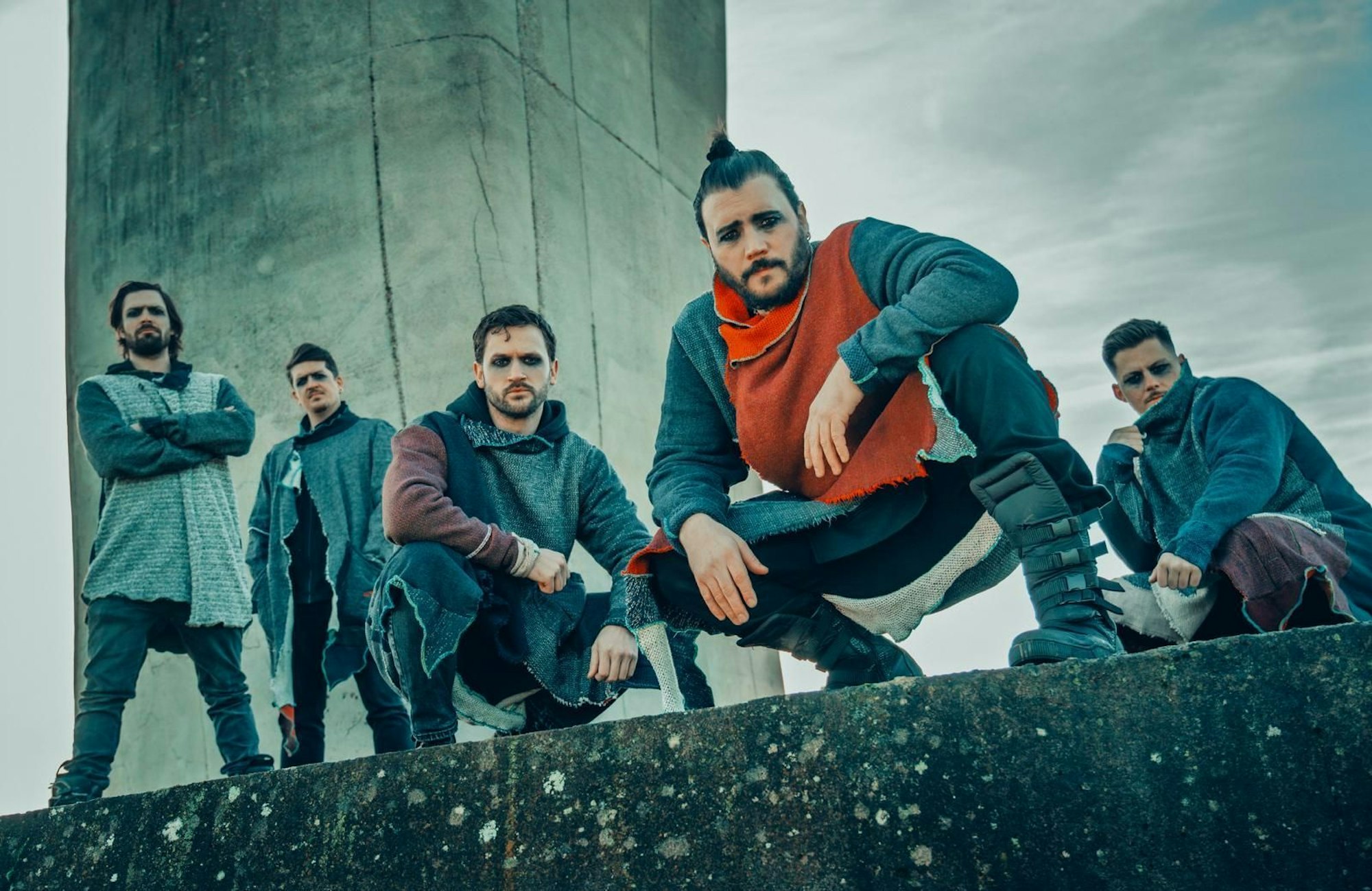 Schauspieler und Reality-Star Bela Klentze (Zweiter von rechts) ist auch als Musiker aktiv. (Bild: Vanessa Perrot)