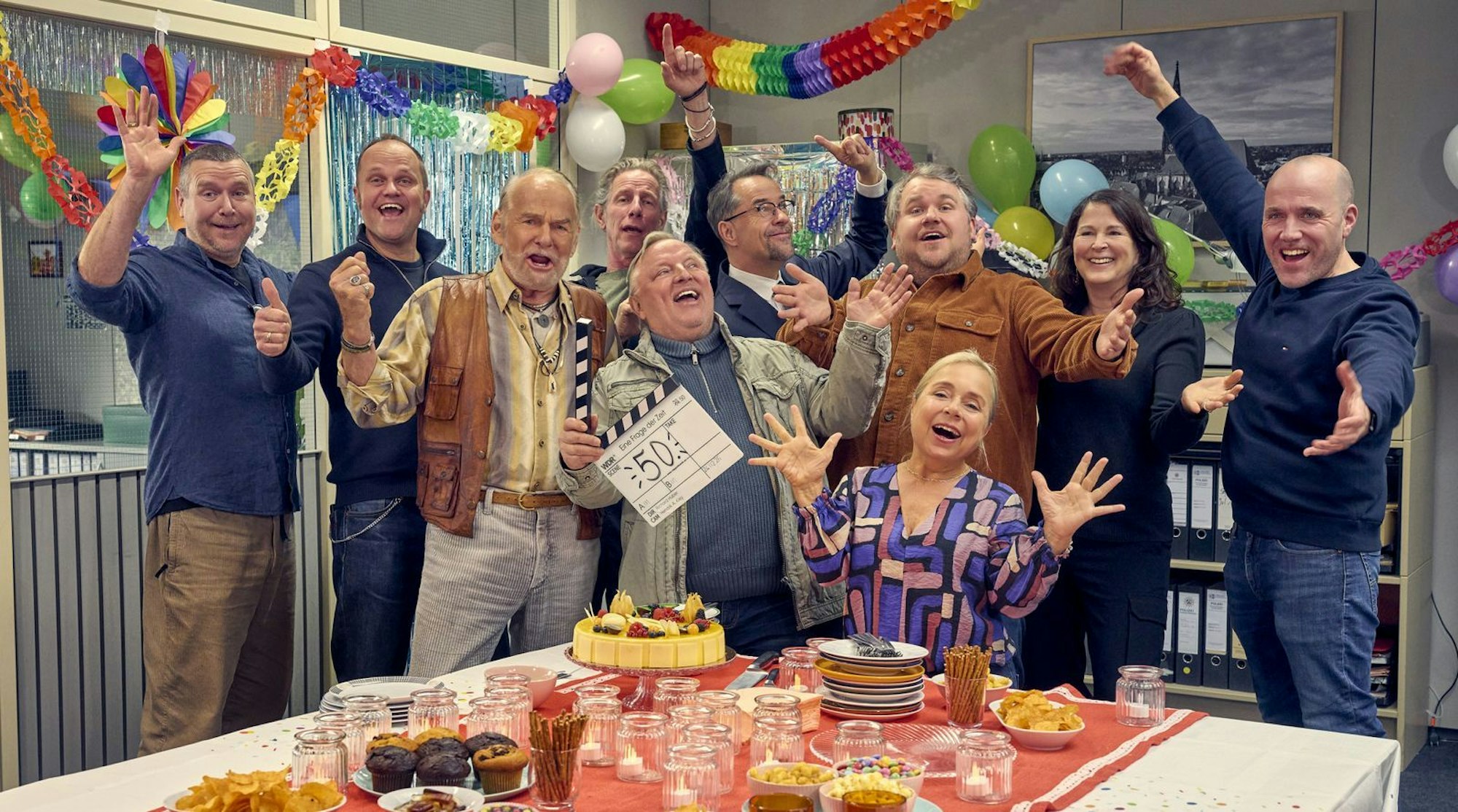 Derzeit laufen die Dreharbeiten zum Jubiläums-“Tatort“ aus Münster. Lou Strenger ist nicht mit dabei. (Bild: WDR/Frank Dicks)