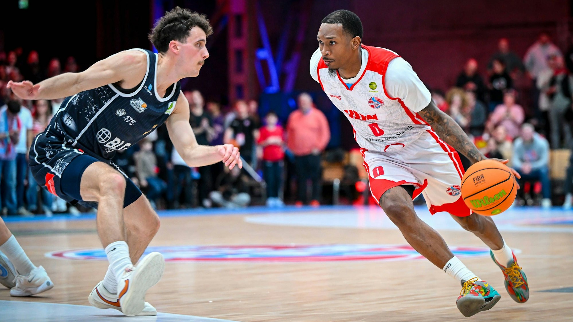 Barmer 2. Basketball Bundesliga ProA: Rheinstars Köln vs. Eisbären Bremerhaven, 15.02.2026 Cedric Cezell Russell Jr. RheinStarsKöln 0, Barmer 2. Basketball Bundesliga ProA: Rheinstars Köln vs. Eisbären Bremerhaven am 15.02.2026 in der Motorworld Köln in Koeln Nordrhein-Westfalen *** Barmer 2 Basketball Bundesliga ProA Rheinstars Köln vs Eisbären Bremerhaven, 15 02 2026 Cedric Cezell Russell Jr RheinStarsKöln 0 , Barmer 2 Basketball Bundesliga ProA Rheinstars Köln vs Eisbären Bremerhaven on 15 02 2026 at Motorworld Köln in Cologne North Rhine-Westphalia Copyright: xBEAUTIFULxSPORTS/Mueller-Laschetx