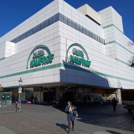 Kaufhofgebäude an der Kaiserstraße in Siegburg