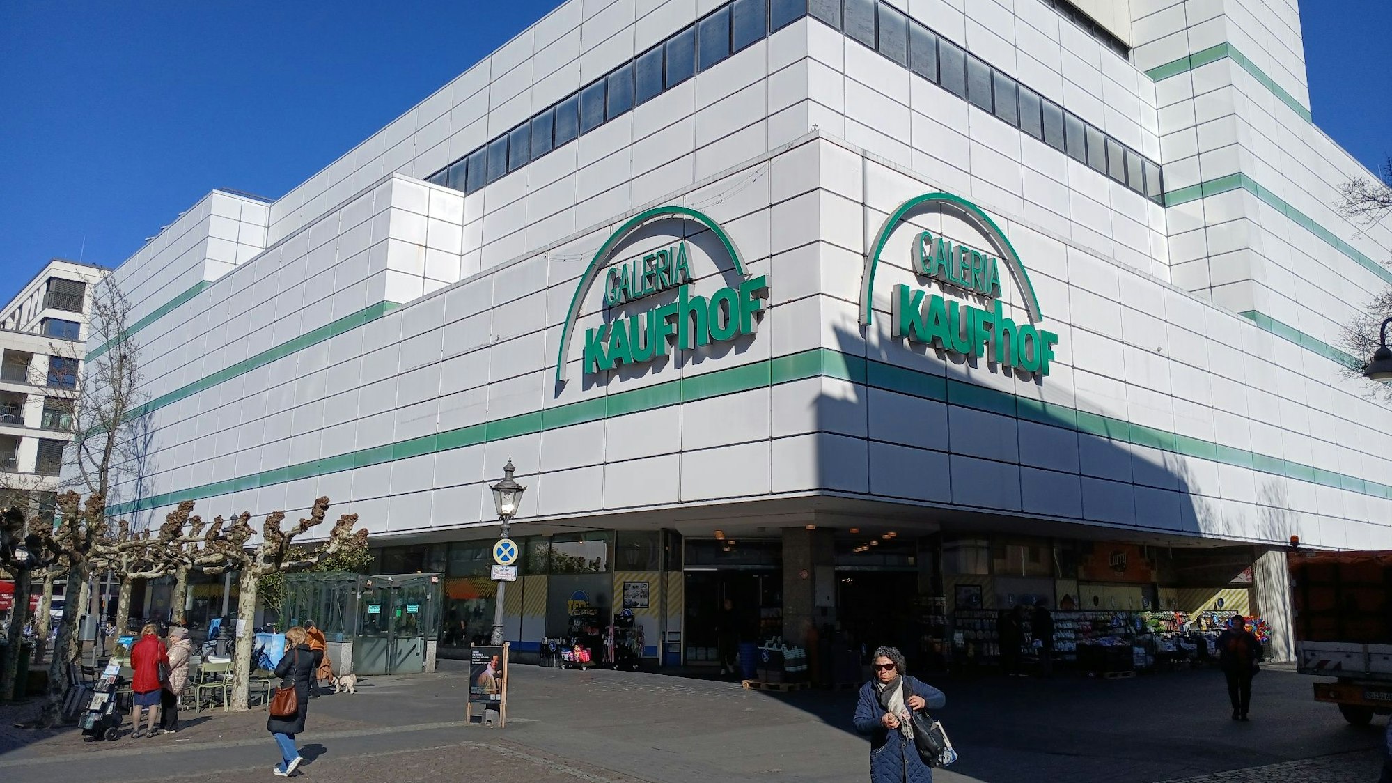 Kaufhofgebäude an der Kaiserstraße in Siegburg