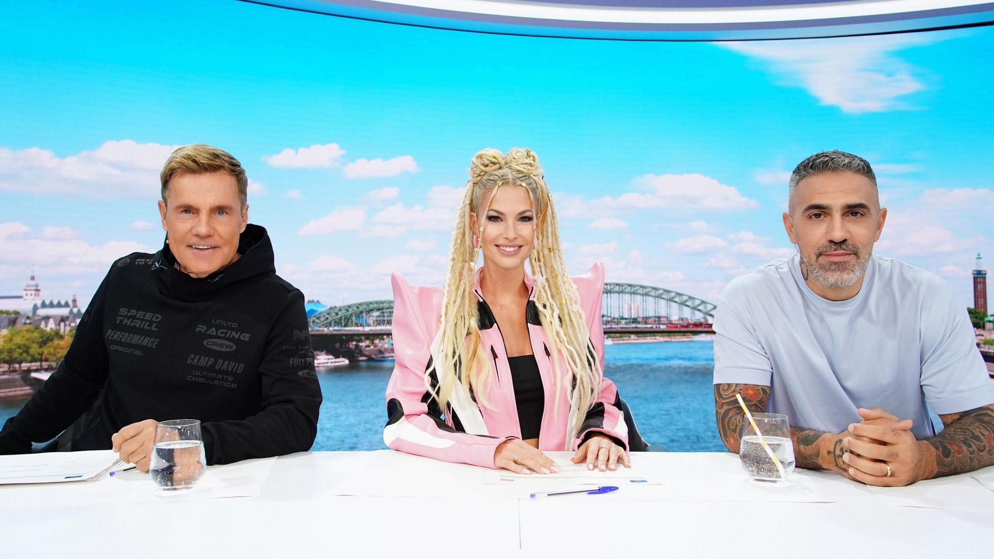 Die aktuelle DSDS-Jury: Dieter Bohlen, Bushido und Isi Glück