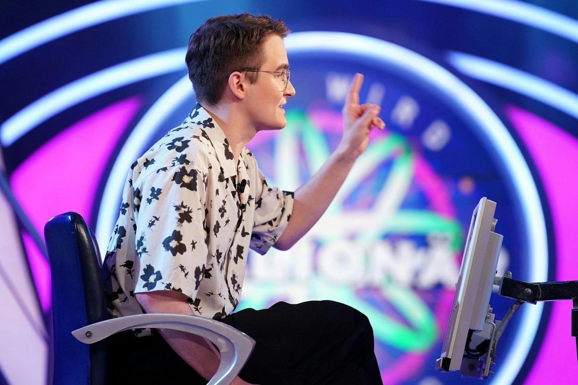 Luke Rothfuchs aus Köln war vor vier Jahren bereits in der Auswahlrunde. Heute erspielte er 16.00 Euro. (Bild: RTL / Stefan Gregorowius)