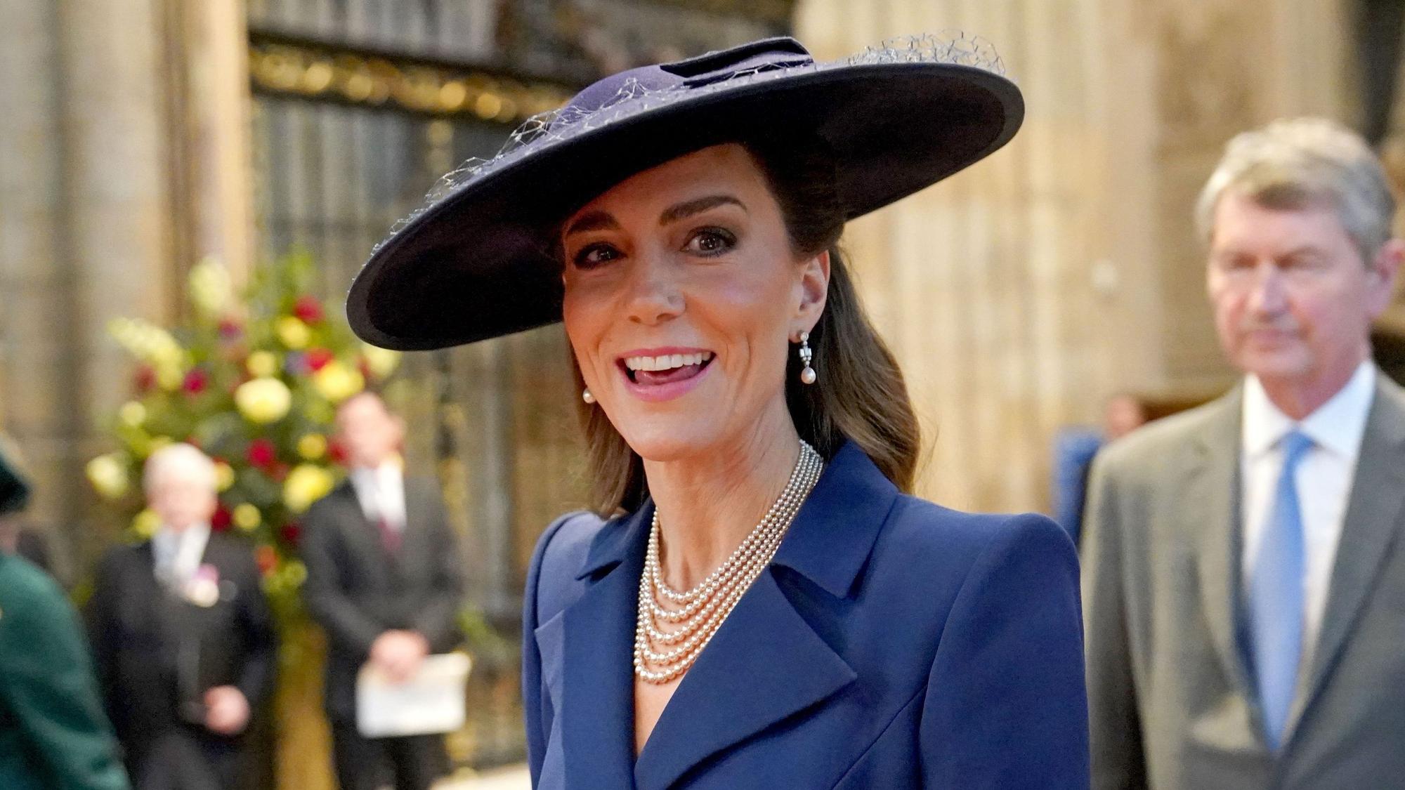 Prinzessin Kate nimmt an der jährlichen Feier zum Commonwealth Day in der Westminster Abbey teil.